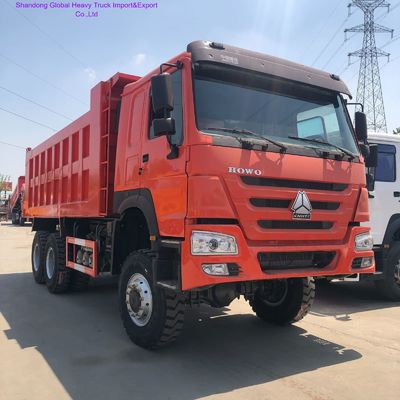 Sinotruk HOWO 6x4 Heavy Duty Dump Truck with 400L Fuel Tank Right Hand Driving and Air Suspension Seat