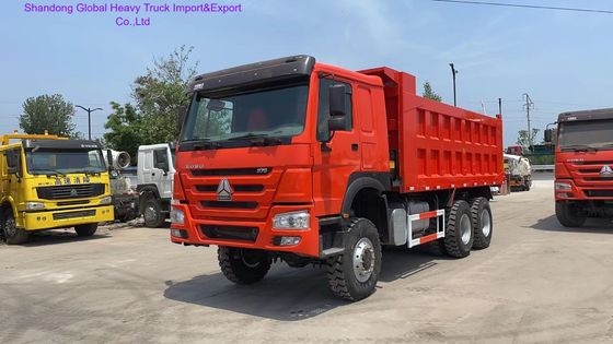 Sinotruk HOWO 6x4 Heavy Duty Dump Truck with 400L Fuel Tank Right Hand Driving and Air Suspension Seat