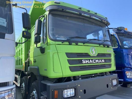 Camión volquete Shacman F3000 8×4 de 12 ruedas para trabajo pesado con capacidad de carga de 35-40 toneladas y capacidad de 25-30 m³