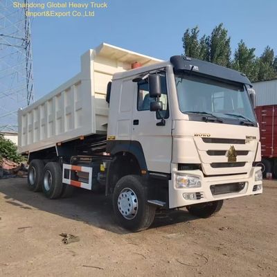 Sinotruk HOWO 400HP 420HP camión de carga pesada con conducción izquierda / derecha y asiento de suspensión aérea