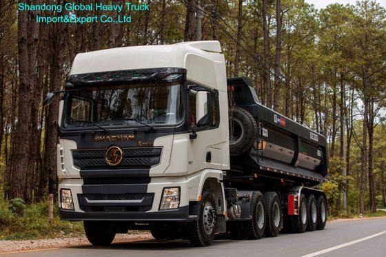 Tractor Shacman F3000 de servicio pesado con tanque de combustible de 400-600 L y chasis duradero para transporte de larga distancia