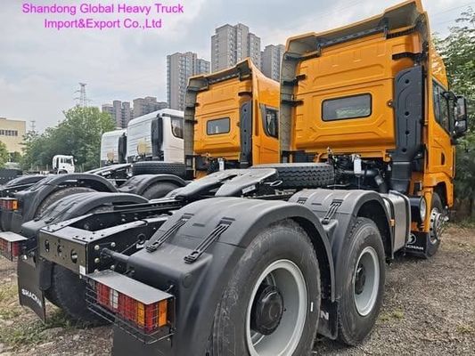 Camión tractor Shacman F3000 de servicio pesado de 380 420HP con transmisión manual de 10/12 velocidades y cabina dormitorio