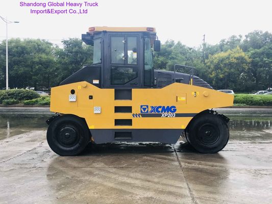 XCMG XP203 20 Tons Pneumatic Tyre Road Roller with 40cm Compaction Depth and SC8D175.2G2B1 Diesel Engine