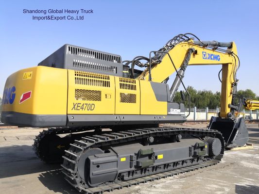 XCMG XE470D Excavadora de 47 toneladas con motor Weichai de 250 kW y cubo de 2,2 a 2,5 m3 para movimiento de tierra pesado