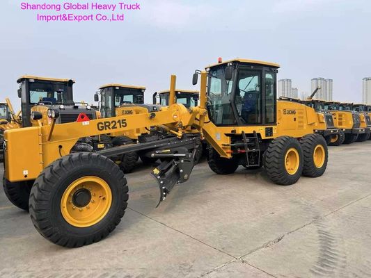 XCMG GR215 Motor Grader 240HP Wheeled Road Construction Machine