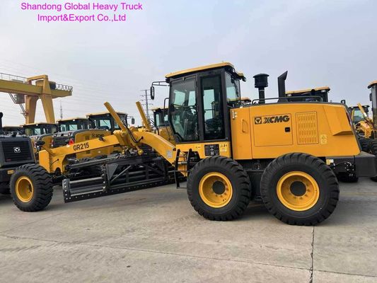 XCMG GR215 Motor Grader 240HP Wheeled Road Construction Machine