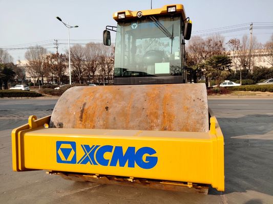 XCMG XS203J Roller de carretera vibratorio de tambor único de 20 toneladas con motor de 132 kW para compactación de trabajo pesado