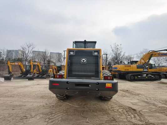 XCMG ZL50GN cargador de ruedas de carga nominal de 5 toneladas con potencia nominal de 162 kW y diseño resistente al polvo para la construcción