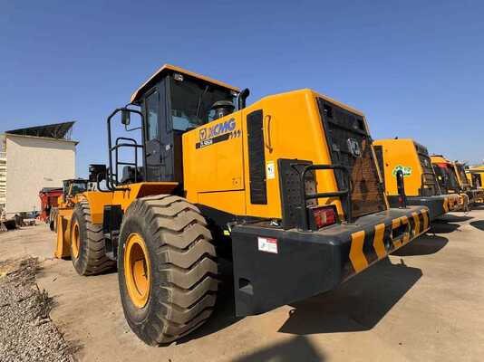 Cargador de ruedas XCMG ZL50GN con carga nominal de 5T, motor de 162KW y transmisión hidráulica de cambio de potencia para construcción pesada