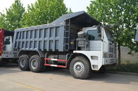 Vehículos utilitarios alemanes de la explotación minera de la dirección camión volquete ZZ5507S3842AJ de 60 toneladas