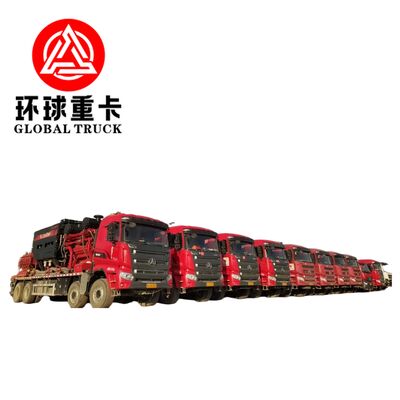 Camión de unidad de fracturación de yacimientos petrolíferos de 2800 CV con bomba de inyector de alta presión y configuración de accionamiento 8 × 6 para perforación de petróleo