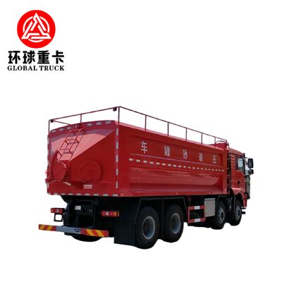 Durable Fracturing Sand Tanker Dump Truck with Euro 2 Emission Standard and 1697L/Min Maximum Plunger Pump Displacement