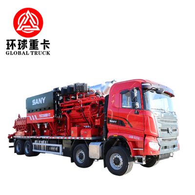 Camión de Fracturamiento Petrolero XYLC2500 8x6 con 2500 HP y Presión de 15,000 psi para Extracción de Petróleo y Gas No Convencional