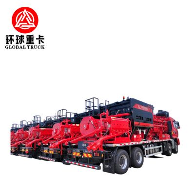 Shacman 8×6 Oilfield Fracturing Truck with Euro 6 Diesel Engine and 1697L/Min Pump Displacement