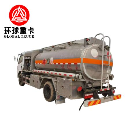 Camión cisterna de repostaje de aeronaves Dongfeng de alta gama de 8000L-12000L con tracción 4x2 y emisiones Euro III/V