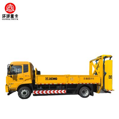 HOWO 4×2 Camión de colchón de choque con 350 caballos de fuerza y sistema de protección de absorción de energía para la seguridad del mantenimiento de la carretera