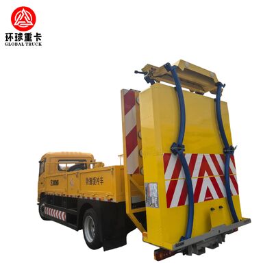 HOWO 4×2 Diesel Engine Crash Cushion Truck with Hydraulic Control System and Modular Energy-Absorbing Design for Highway Safety