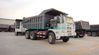 Camión volquete resistente ancho de la explotación minera 60-70tons del cuerpo 6X4 371hp HOWO de SINOTRUK para los míos