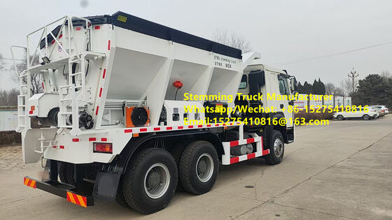 Intelligent High efficiency Stemming Truck Stone filling vehicle GLOBAL-10 12/15/20 ton Multifunctional Blast service mobile explosive Manufacturing Unit Kazakhstan Uzbekistan Indonesia Congo MEMU MMU