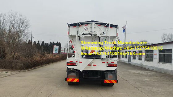 Intelligent High efficiency Stemming Truck Stone filling vehicle GLOBAL-10 12/15/20 ton Multifunctional Blast service mobile explosive Manufacturing Unit Kazakhstan Uzbekistan Indonesia Congo MEMU MMU