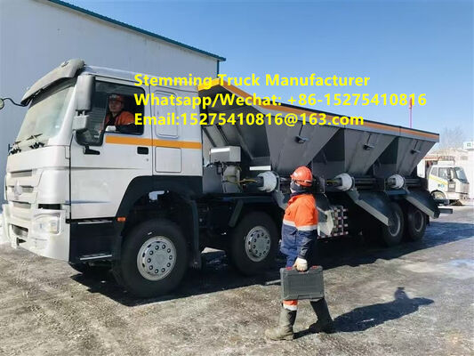 Camión de tallo inteligente de venta caliente, servicio de voladura de vehículos de llenado de orificios de mina a cielo abierto a gran escala, 20 toneladas, multifuncional, Mongolia, Guinea, Kazajstán, Uzbekistán, Indonesia, RDC, Arabia Saudita, Australia