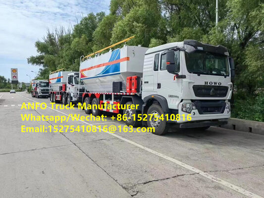Eerdénet Tavantoлгой 15T máquina de mezcla y carga en el sitio ANFO camión explosivo Emulsión de explosión Unidad de fabricación de explosivos móviles Mongolia
