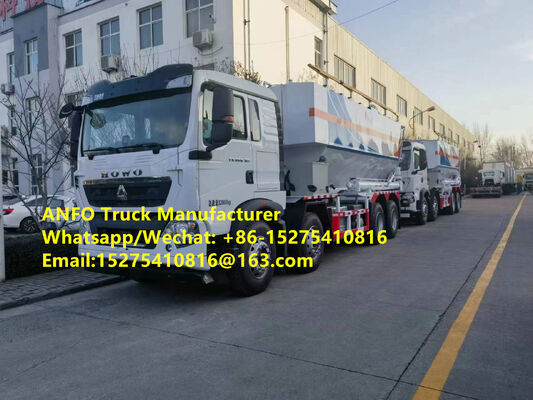 Эрдэнэт Тавантолгой 15T газар дээр нь холих, цэнэглэх машин ANFO тэсрэх бодисын ачааны машин Эмульс Монголын нүүрсний төмрийн хүдрийн уурхайн тэсэлгээний үйлчилгээ MMU