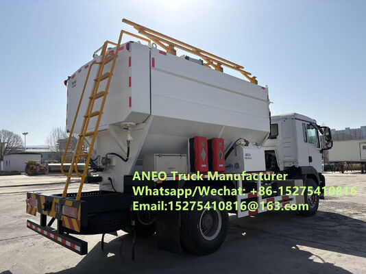 Alto rendimiento de costos HOWO 10/15/20/30T mezcla y carga in situ de explosivos granulares de amonio ANFO Servicio de emulsión de emulsión Perforación Zambia/Zimbabwe/Tanzania/Ghana/Guinea/Namibia/Guyana