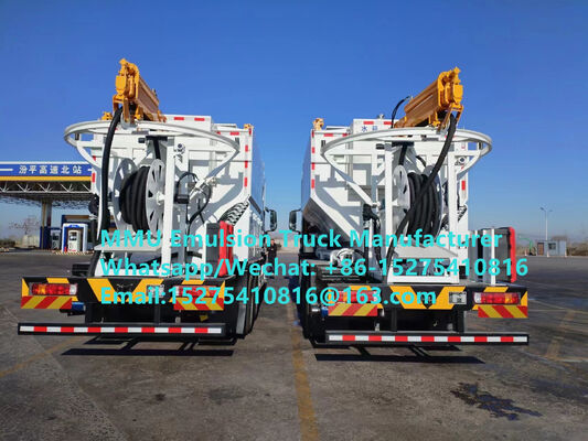 Camions multifonctionnels SINOTRUCK HOWO 15/20/25 tonnes pour le mélange et le chargement d'émulsions, explosifs en vrac ANFO, Mongolie, RDC, Pérou, Ghana, Zimbabwe. Service de dynamitage minier MMU