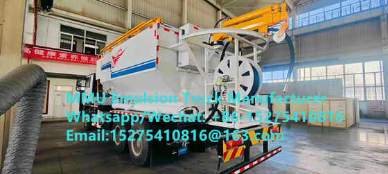 SINOTRUCK HOWO avanzado e inteligente 15/20/25/30Ton mezcla y emulsión de carga a granel ANFO Camiones explosivos móviles Unidad de fabricación Mongolia НЭГ RDC PERÚ GHANA ZIMBABWE Servicio de minería MMU