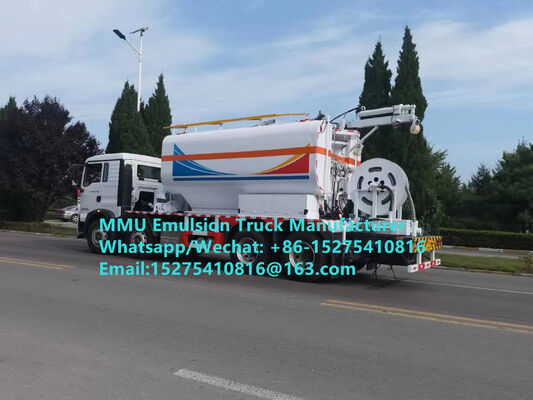 Venta en caliente Durable HOWO 15T GLOBAL-BCRH-15 mezcla y carga en el lugar emulsión camión de carga de explosivos a granel Mongolia Servicio de minería de explosión Kazajstán Uzbekistán Indonesia Congo RDC GUINEA MMU
