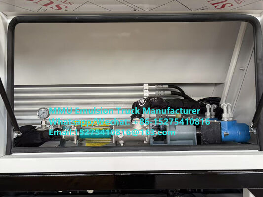 China Primer lugar HOWO 20Ton BCRH-20 mezcladora y máquina de carga emulsión camión de explosivos a granel Mongolia Minas Explosión explosivo móvil Unidad de fabricación Kazajstán Uzbekistán Indonesia Congo RDC MEMU MMU