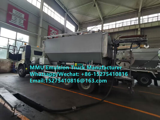 China Primer lugar HOWO 20Ton BCRH-20 mezcladora y máquina de carga emulsión camión de explosivos a granel Mongolia Minas Explosión explosivo móvil Unidad de fabricación Kazajstán Uzbekistán Indonesia Congo RDC MEMU MMU