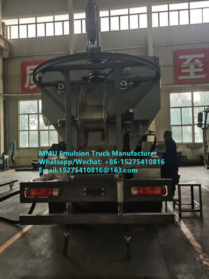 China Primer lugar HOWO 20Ton BCRH-20 mezcladora y máquina de carga emulsión camión de explosivos a granel Mongolia Minas Explosión explosivo móvil Unidad de fabricación Kazajstán Uzbekistán Indonesia Congo RDC MEMU MMU