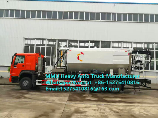 Alto rendimiento de costo China confiabilidad Camiones de carga de rodadura 15/20/25 toneladas Explosivos de aceite de amonio pesado multifunción Emulsión ANFO Camión MMU MEMU Para Mongolia RDC CONGO PERÚ Ghana Minería de explosión