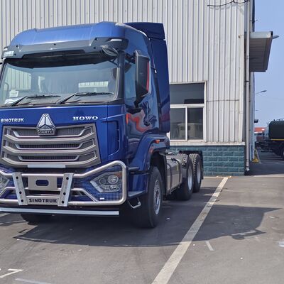 HOWO NX 6×4 camión tractor con motor de 380 CV y suspensión de resorte de hoja de trabajo pesado para el transporte de carga pesada