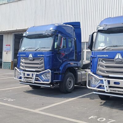 HOWO NX 6×4 camión tractor con motor de 380 CV y suspensión de resorte de hoja de trabajo pesado para el transporte de carga pesada