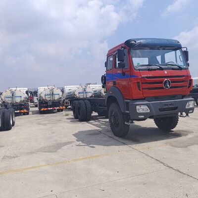 BEIBEN 2648 6×4 camión tractor de trabajo pesado con 480 HP motor WEICHAI y chasis de tecnología Mercedes-Benz