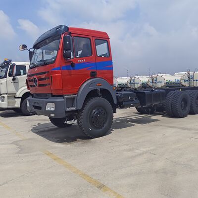 Camión tractor de servicio pesado BEIBEN 2638 6×4 con motor WEICHAI de 380HP y chasis con tecnología Mercedes-Benz