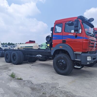 Camión tractor de servicio pesado BEIBEN 2642 6×4 con motor WEICHAI de 420HP y chasis con tecnología Mercedes-Benz