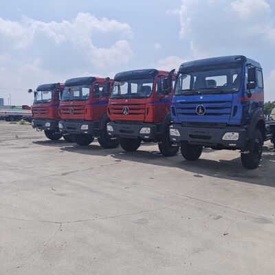 Camión tractor de servicio pesado BEIBEN 2638 6×4 con motor WEICHAI de 380HP y chasis con tecnología Mercedes-Benz