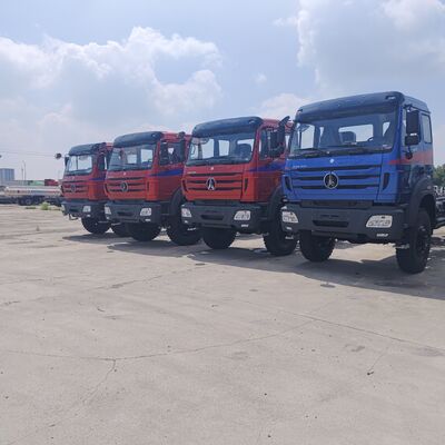 Camión tractor de servicio pesado BEIBEN 2638 6×4 con motor WEICHAI de 380HP y chasis con tecnología Mercedes-Benz