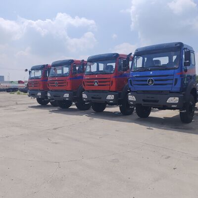 BEIBEN 2638 4×4 camión de descarga todoterreno pesado con motor WEICHAI de 380 CV y chasis de tecnología Mercedes-Benz para minería