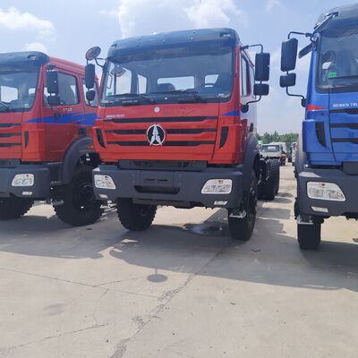 BEIBEN 2638 6×6 camión de carga pesada de minería con un motor WEICHAI de 380 CV y una carga útil de 30-35 toneladas para minería fuera de carretera