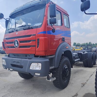 BEIBEN 2642 8×4 camión de carga pesada para minería con motor WEICHAI de 420 CV y carga útil de 35-45 toneladas para minería y cantera