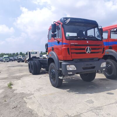 BEIBEN 2642 camión de descarga de minería de 6 × 6 con motor WEICHAI de 420 CV y carga útil de 30-40 toneladas para minería pesada