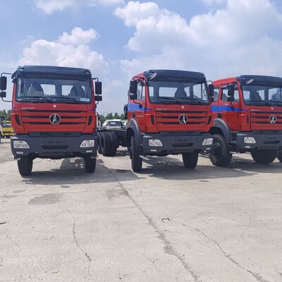 BEIBEN 2642 6×4 camión de carga pesada con motor WEICHAI de 420 CV y carga útil de 25-35 toneladas para minería y construcción