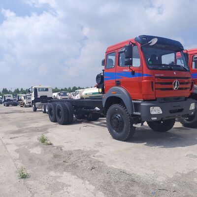 BEIBEN 2648 6×4 camión de carga pesada para minería con 480 CV de motor WEICHAI y 30-40 toneladas de carga útil para el transporte de cobre y cobalto