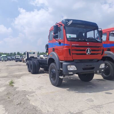BEIBEN 2642 6×4 camión de carga pesada con motor WEICHAI de 420 CV y carga útil de 25-35 toneladas para minería y construcción