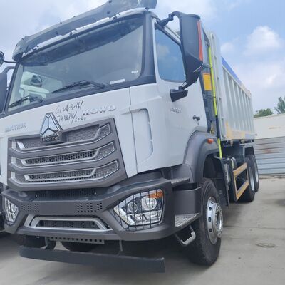 HOWO NX 6×4 camión de carga pesada con motor de 400 CV y cuerpo de 25CBM para minería y construcción